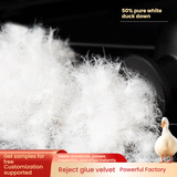 50%White Duck Down